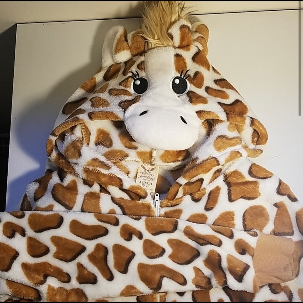 Giraffe costume / onesie pajamas